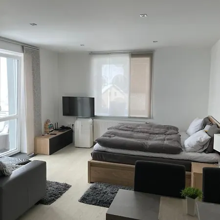 Plně Vybavený Luxusní 1kk S Balkonem, Výhledem Apartamento
